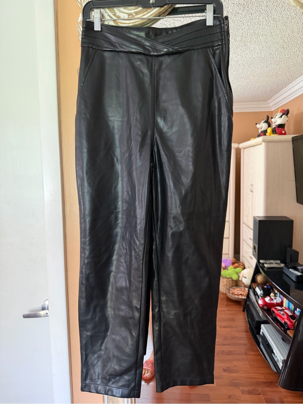 7 For All Mankind Faux Leather pants